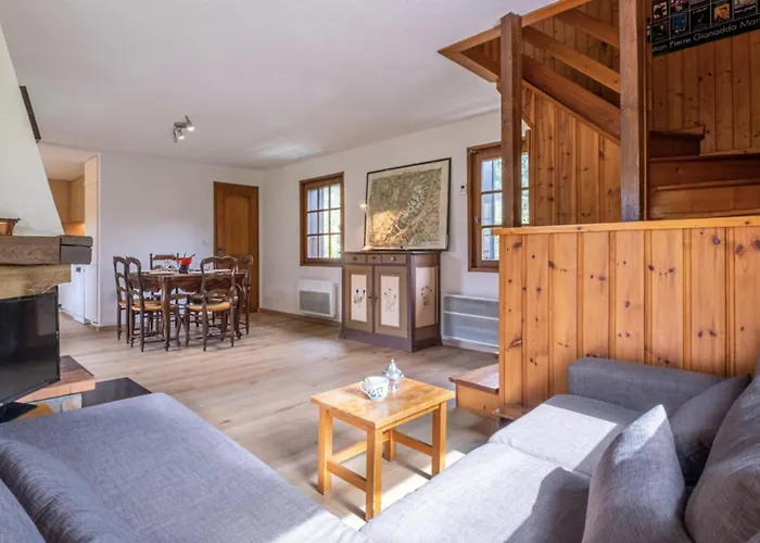 木屋 Cozy Big With Spectacular Mont-blanc View *